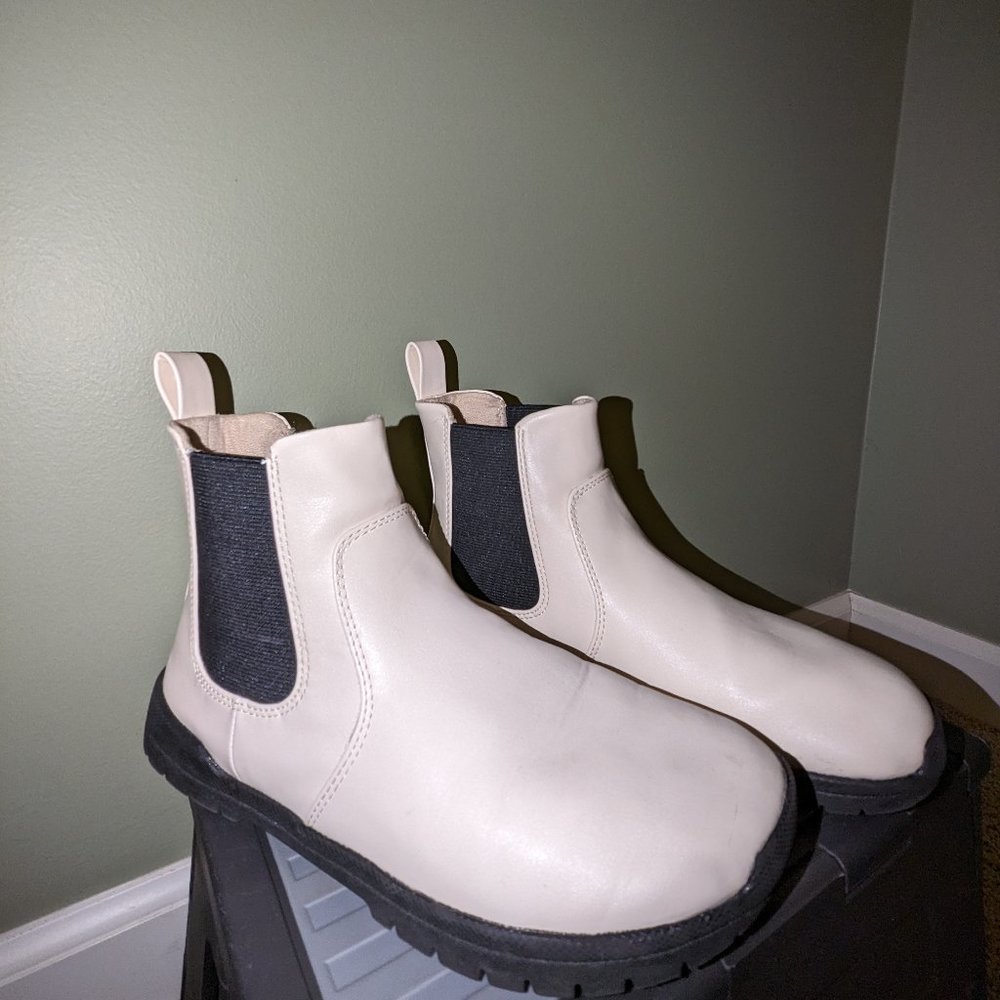 Feelgrounds Chelsea Boot White EU38/7.5